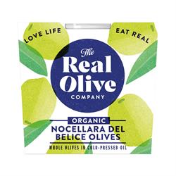 The Real Olive Company Organic Nocellara del Belice Olives 180g