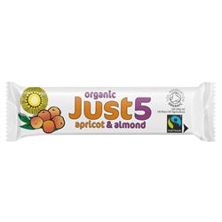 Tropical Wholefoods Organic Vegan Apricot & Almond Bar 40g