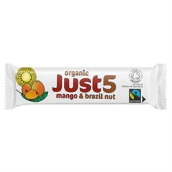 Tropical Wholefoods Vegan Organic Mango & Brazil Bar 40g