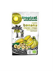 Tropical Wholefoods Organic Chewy Banana Chips 150g