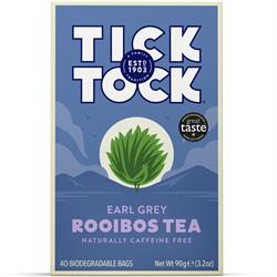 Tick Tock Tick Tock Rooibos Earl Grey 40 tea bags