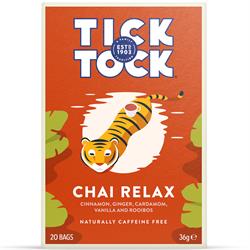 Tick Tock Tick Tock Wellbeing Chai Relax Tea 20 bag