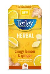 Tetley Tetley Zingy Lemon & Ginger