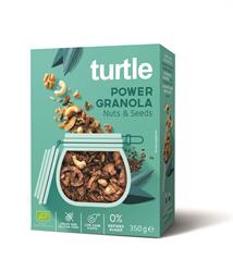 Turtle Turtle Power Granola Nuts & Seeds Organic GF Grain Free 350g
