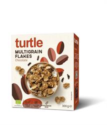 Turtle Turtle Multigrain Flakes with Dark Chocolate 300g Organic GF