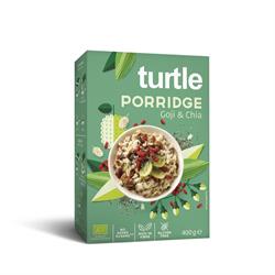 Turtle Turtle Porridge Goji & Chia 400g Organic & Gluten Free