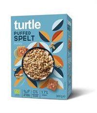 Turtle Turtle Puffed Spelt & Honey 300g Organic