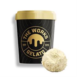 The Works Gelato Vanilla Gelato 125ml Grab & Go Pots