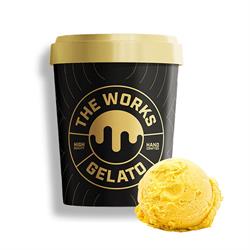 The Works Gelato Mango Sorbet 125ml Grab & Go Pots