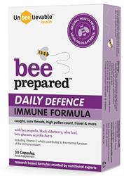 UnBEElievable Health BEE Prepared Daily Immune Formula 30 Capsules