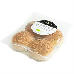 Pur Pain Pur Pain Organic Sesame Seed Rolls 4pack 200g