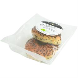 Pur Pain Pur Pain Organic Vegan Nigella Seed Bagels 2x90g