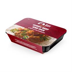 Uncle Rons Uncle Rons Curry Beef And Rice 390g