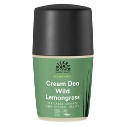Urtekram Urtekram Wild Lemongrass  Deodorant Roll On 50ml. Organic