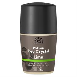 Urtekram Urtekram Lime crystal Deodorant Roll On 50ml. Organic