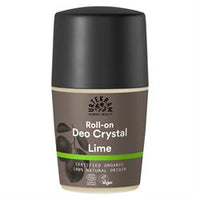 Urtekram Urtekram Lime crystal Deodorant Roll On 50ml. Organic