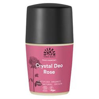 Urtekram Urtekram Rose Crystal  Deodorant Roll  On 50ml. Organic