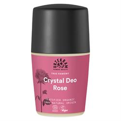 Urtekram Urtekram Rose Crystal  Deodorant Roll  On 50ml. Organic