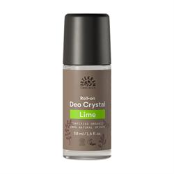 Urtekram Organic Crystal Deodorant Roll On Lime 50ml