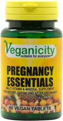 Veganicity Pregnancy Essentials 60 VTabs advanced and comprehensive Vegan