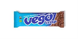 Vego Vego Crisp-Creamy Chocolate & Rice Crisps Org/FT 40g