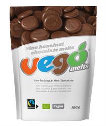 Vego Vego Fine Hazelnut Chocolate Melts 180g