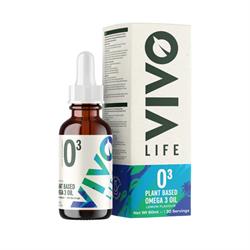 Vivo Life Omega 3 Plant Based Liquid - lemon flavour