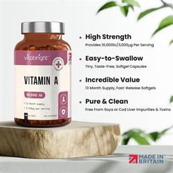 Vitabright Vitamin A - 10000iu - 400 day supply