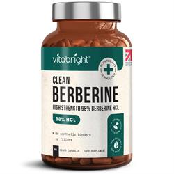 Vitabright High Strength 98% Berberine HCL Capsules - 90 Capsules