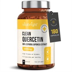 Vitabright Quercetin Capsules - 180 Capsules