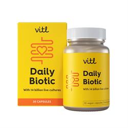 VITL Vilt Daily Biotic with 14 billion live cultures