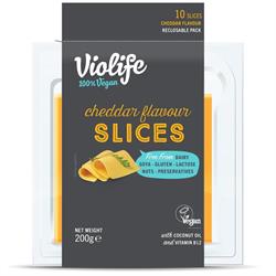 Violife Violife Cheddar Flavour Slices 200gr (10 slices)