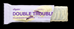 Vilgain Vilgain Double Trouble Protein Bar Blueberry Cheesecake 55g