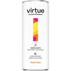 Virtue Drinks Virtue Clean Energy (Yerba Mate Drink) - Tropical 250ml