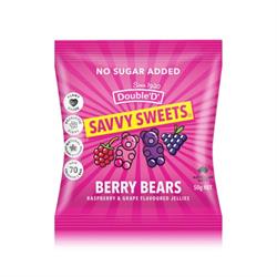 Savvy Sweets Savvy Sweets Berry Bears 50g