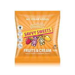 Savvy Sweets Savvy Sweets Fruits & Cream 50g