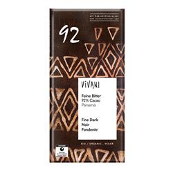 Vivani Dark 92% Chocolate Vegan Organic 80g