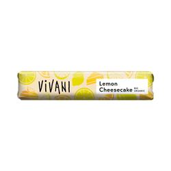 Vivani Vivani Organic Mini Milk Chocolate Lemon Cheesecake Bar 40g