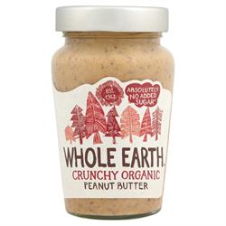 Whole Earth Whole Earth Crunchy Organic Peanut Butter 340g