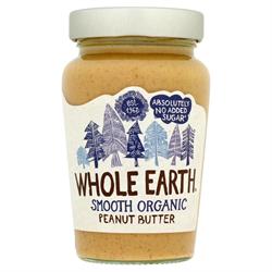 Whole Earth Whole Earth Smooth Organic Peanut Butter 340g