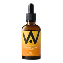 Well Actually Liposomal Vitamin D3 + K2 - Dropper 2000- 4000IU - Orange & Mango