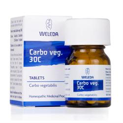 Weleda Carbo Veg 30C - 125 tabs