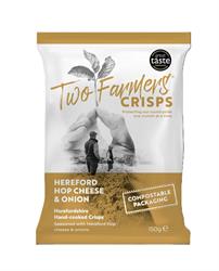 Two Farmers Crisps Two Farmers Gluten Free Hereford Hop Cheese & Onion 150g