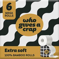 Who Gives A Crap Who Gives A Crap Extra Soft Toilet Tissue 6 Mega Rolls