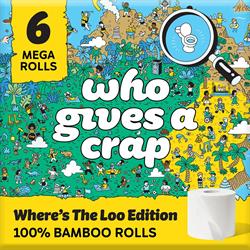 Who Gives A Crap Extra Soft Limited Edition Toilet Tissue 6 Mega Rolls