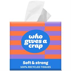 Who Gives A Crap Soft & Strong Facial Tissues - Cube