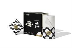 Who Gives A Crap Double Length Premium Bamboo Toilet Paper - 4 Pack