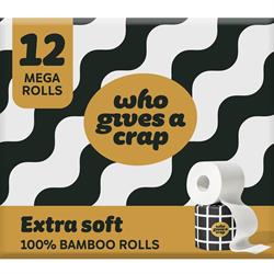 Who Gives A Crap FREE Extra Soft Toilet Tissue 12 Mega Rolls