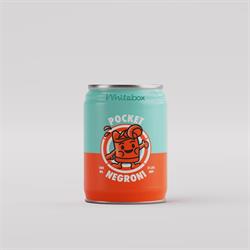 Whitebox Cocktails Pocket Negroni Canned Cocktail 21.8% ABV 100ml