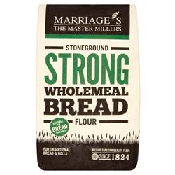 W H Marriage Strong Stoneground Wholemeal Flour 1500g